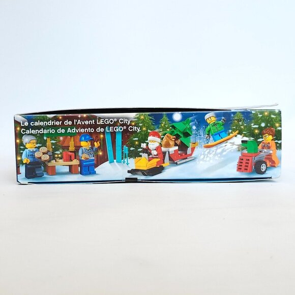 LEGO City Advent Calendar 60155 Building Kit (248 Piece) BNIP Sealed 2017 - Picture 4 of 12